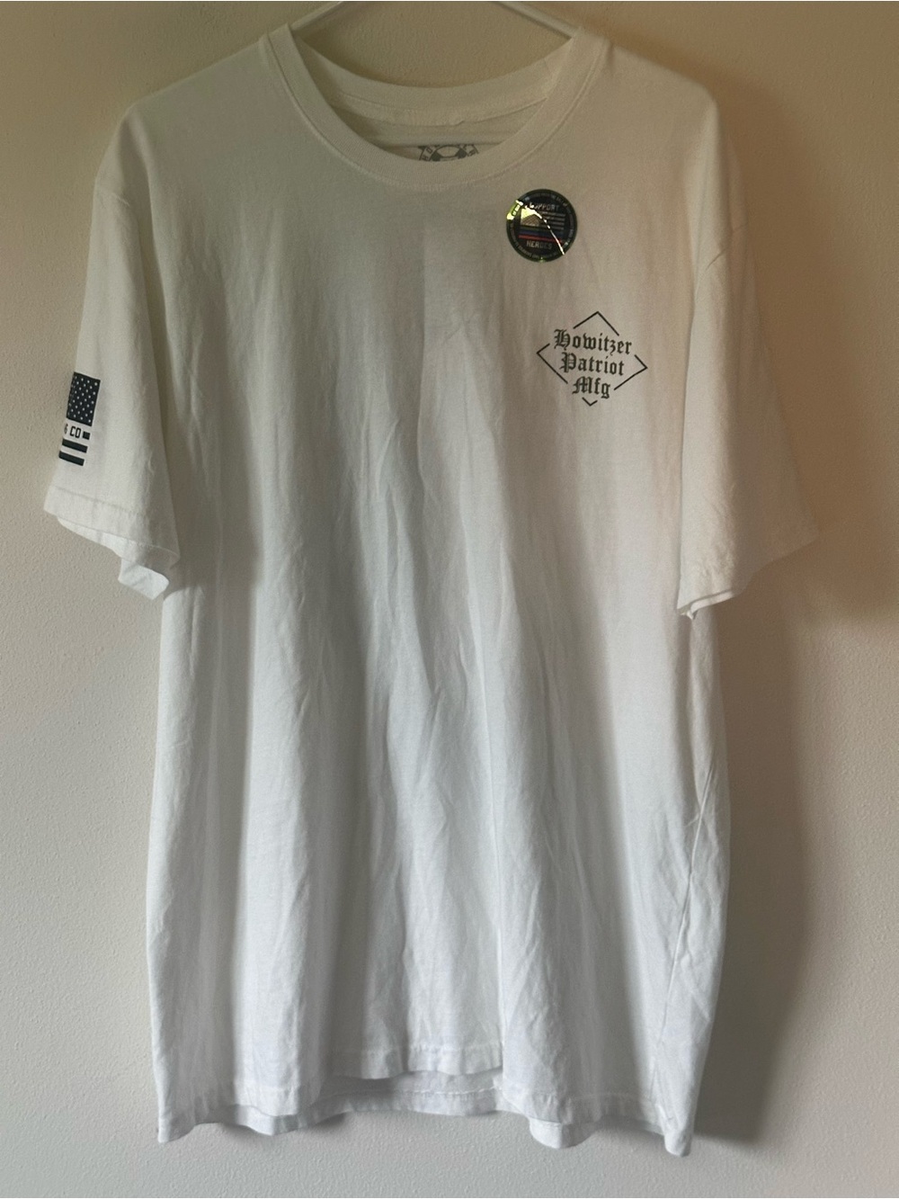 Howitzer Battleborn Mens XL Graphic T Shirt Skull Soldier Military NWT
